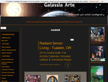 Tablet Screenshot of galassiaarte.it